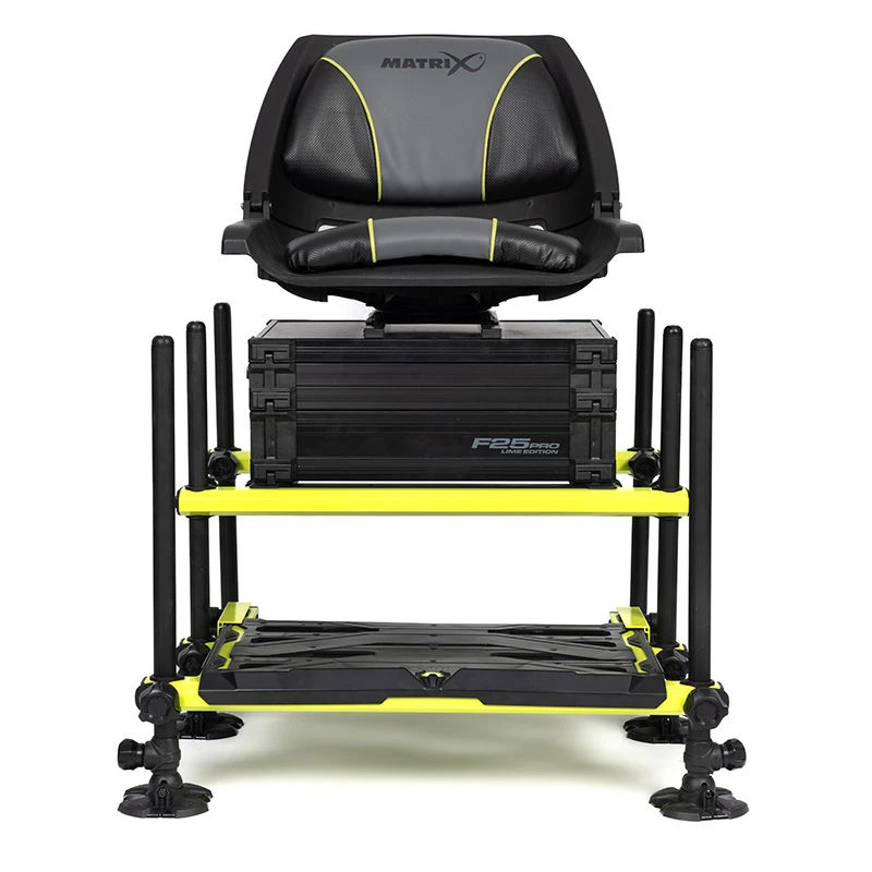 Matrix F25 Pro Swivel Seatbox Lime Edition